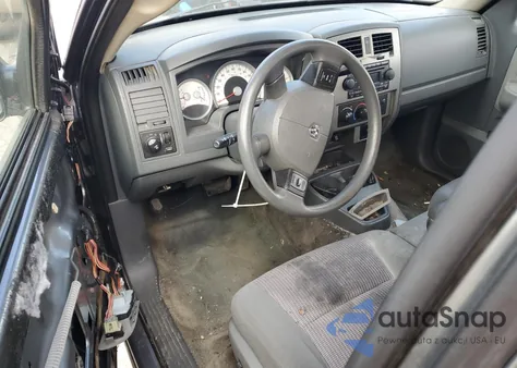 2007 Dodge Dakota Slt z USA, uszkodzony, nr VIN 1D7HW42PX7S256654